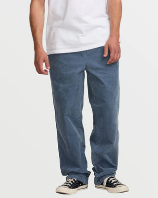 Billabong Larry Elastic Waist Corduroy Pants - Ash Blue