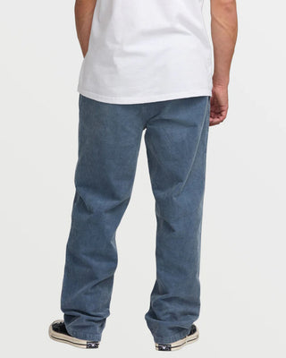 Billabong Larry Elastic Waist Corduroy Pants - Ash Blue