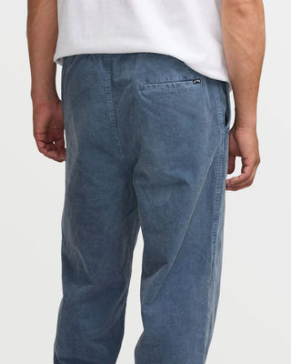 Billabong Larry Elastic Waist Corduroy Pants - Ash Blue