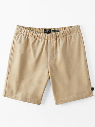 Billabong Larry Layback Corduroy 18" Elastic Waist Shorts