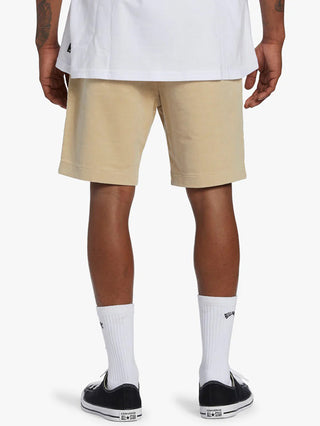 Billabong Larry Layback Corduroy 18" Elastic Waist Shorts