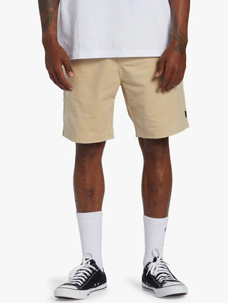 Billabong Larry Layback Corduroy 18" Elastic Waist Shorts