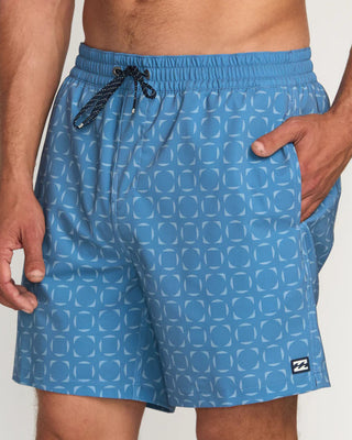 Billabong Lineup Layback 16" Trunks - Cloud Blue