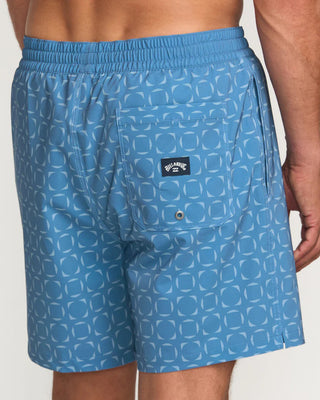 Billabong Lineup Layback 16" Trunks - Cloud Blue