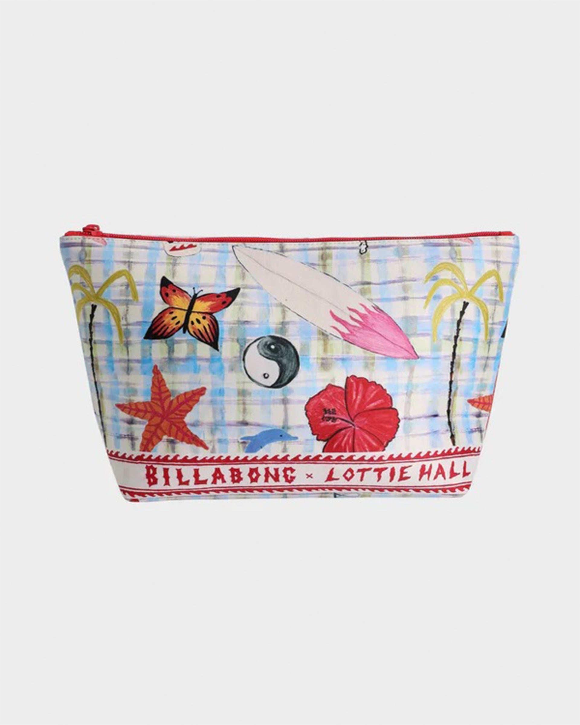 Billabong Women's Lottie Hall Dry Pouch - White Multi