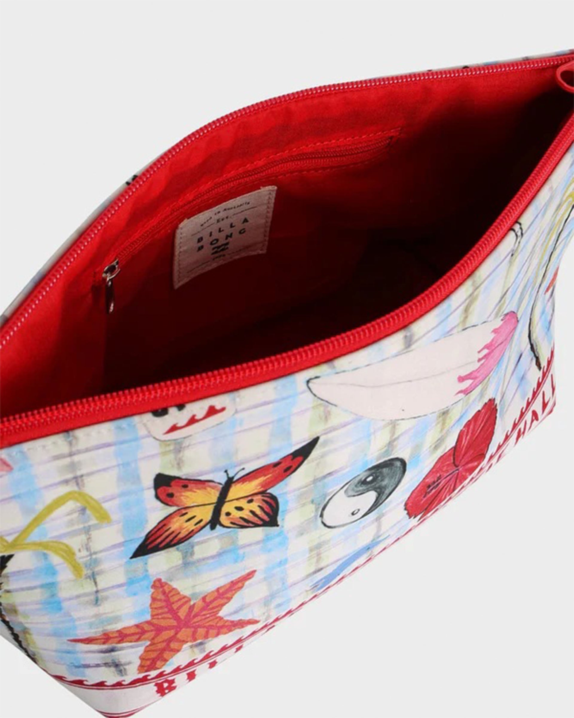 Billabong Women's Lottie Hall Dry Pouch - White Multi