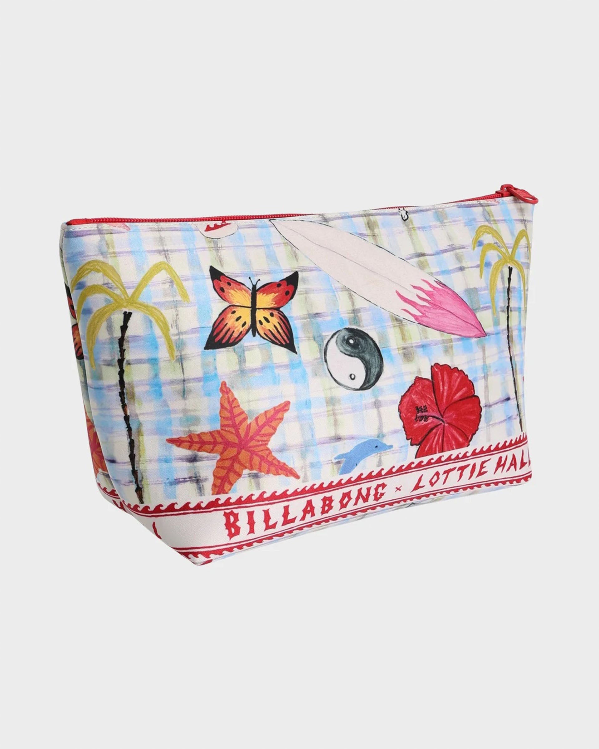 Billabong Women's Lottie Hall Dry Pouch - White Multi