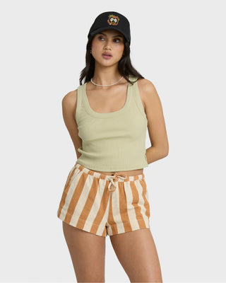 Low Tide Shorts - Caramel Cafe