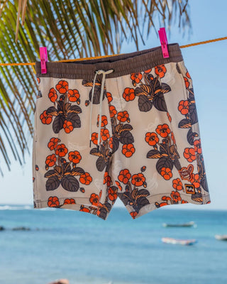 Billabong x Mami Wata Icons Laybacks 17" Trunks - Stone