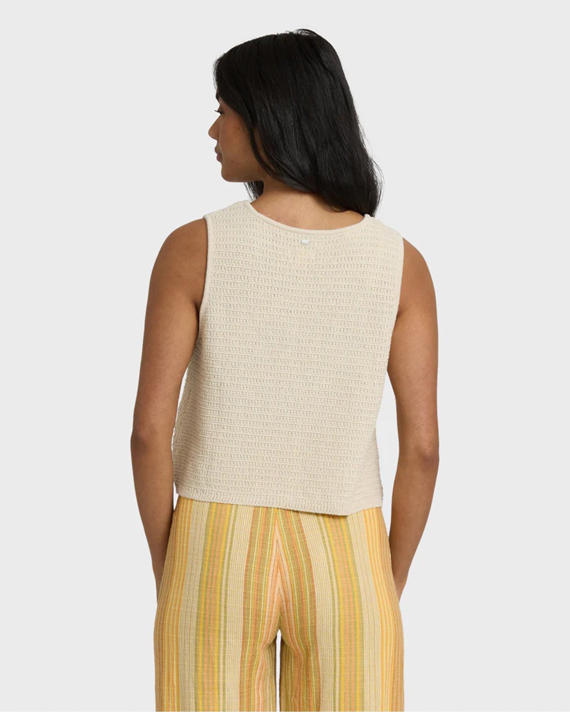 Billabong Women's Need Now Sweater Tank - White Cap