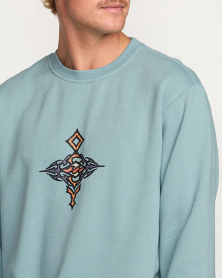 Billabong Occy Crew Sweatshirt - Cloud Blue