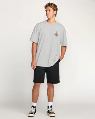 Billabong Occy OG Short Sleeve T-Shirt - Silver