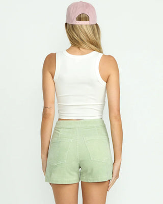 Billabong Women's Original Tiny Knit Tank Top - Salt Crystal