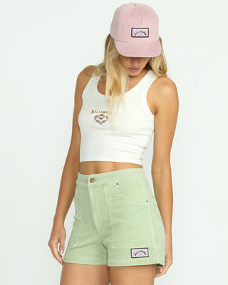 Billabong Women's Original Tiny Knit Tank Top - Salt Crystal