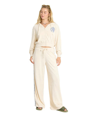 Billabong Women's Palm 73 Fleece Pants - White Cap