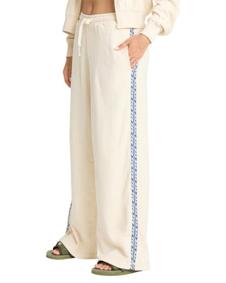 Billabong Women's Palm 73 Fleece Pants - White Cap