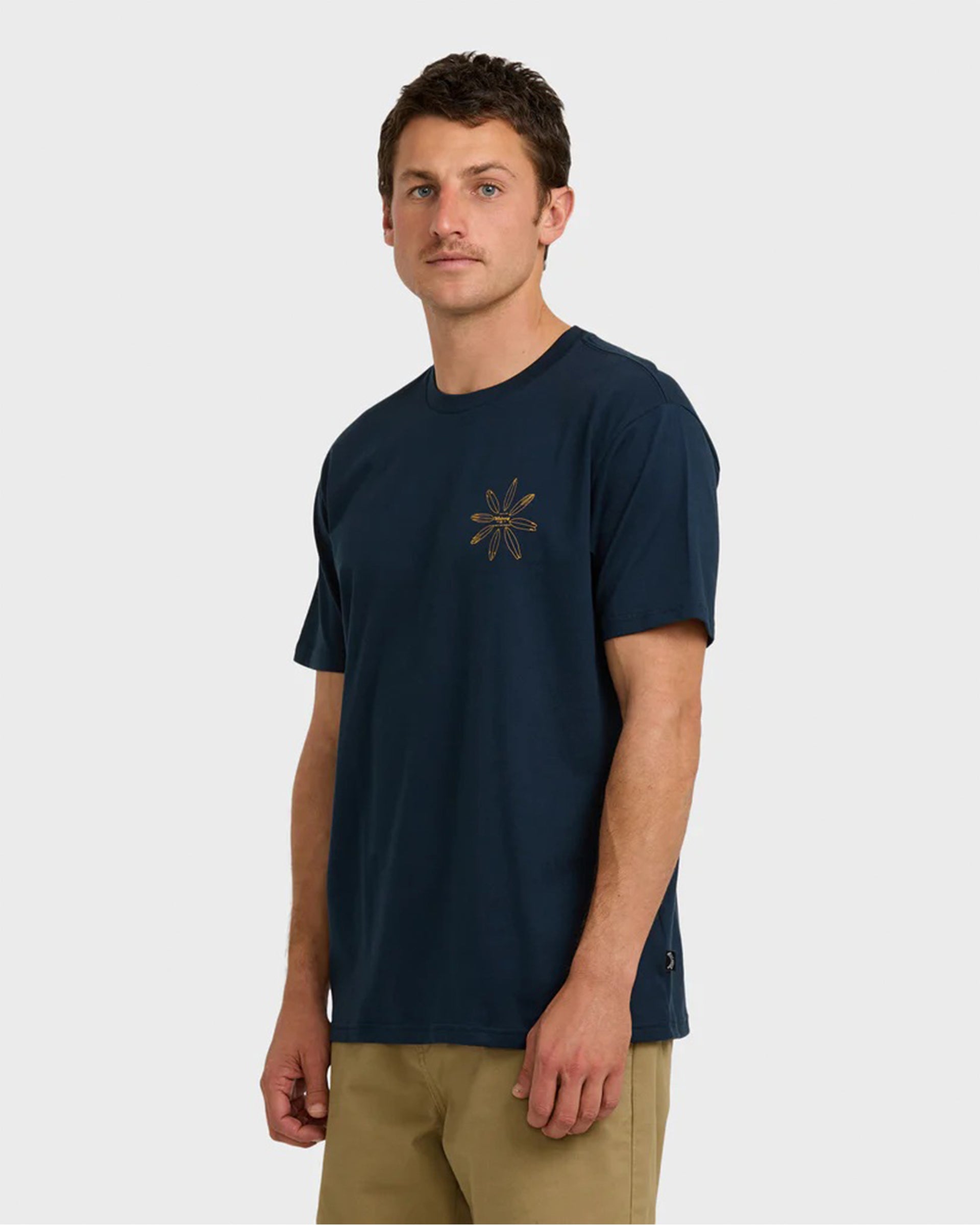 Billabong Quiver Premium Short Sleeve T-Shirt - Navy
