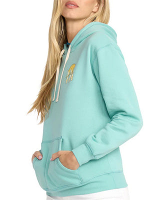 Billabong Women's Ready and Set Pullover Hoodie - Misty Blue