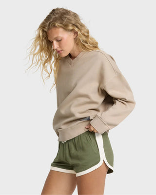 Billabong Women's Road Trippin Woven Shorts - Canteen