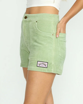 Billabong Women's Set The Tone Shorts - Pistachio