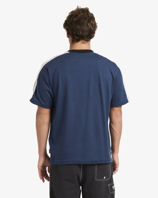 Billabong Spec 73 Iconic Short Sleeve T-Shirt - Vintage Indigo