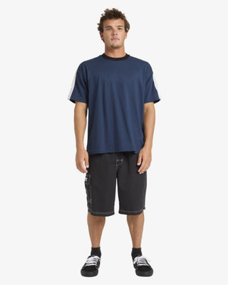 Billabong Spec 73 Iconic Short Sleeve T-Shirt - Vintage Indigo