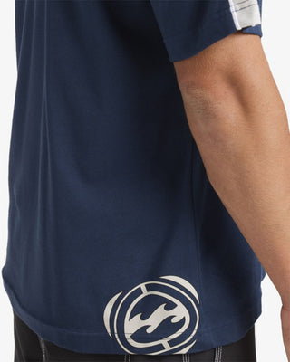 Billabong Spec 73 Iconic Short Sleeve T-Shirt - Vintage Indigo