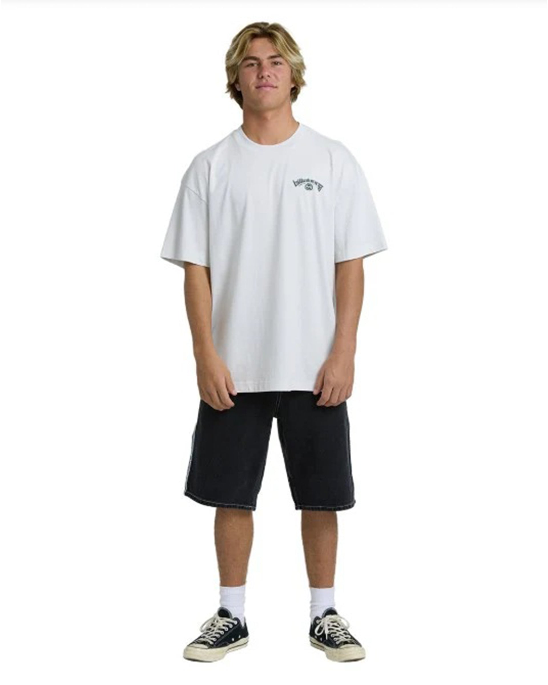 Billabong Spec 73 Bio Arch OG Short Sleeve T-Shirt - Fog