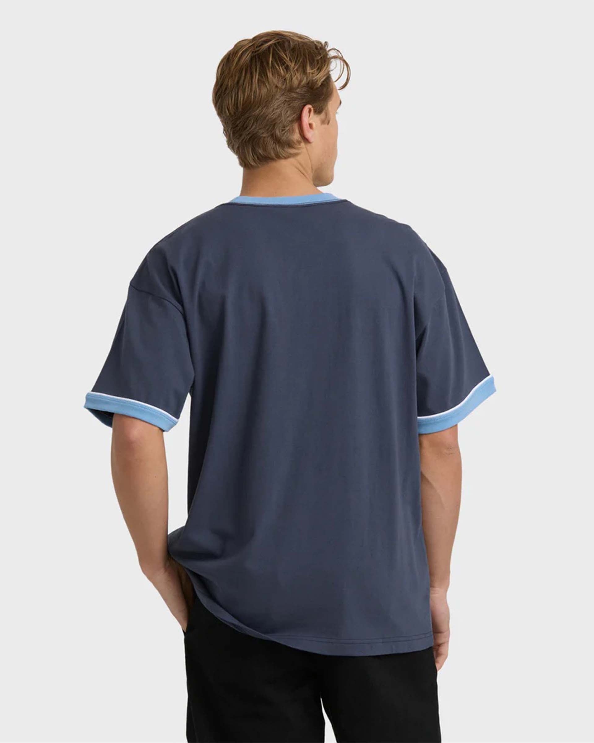 Spec Ringer S/S T-Shirt - Vintage Navy – Jack's Surfboards