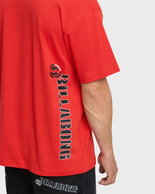 Billabong Spec Tilt Short Sleeve T-Shirt - Red
