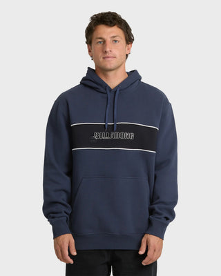 Billabong Spec Triband Pullover Hoodie - Blue Graphite