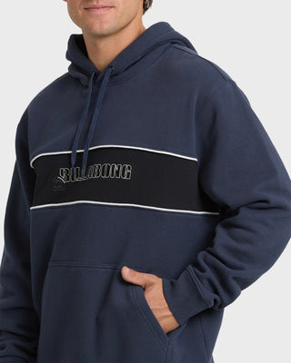 Billabong Spec Triband Pullover Hoodie - Blue Graphite