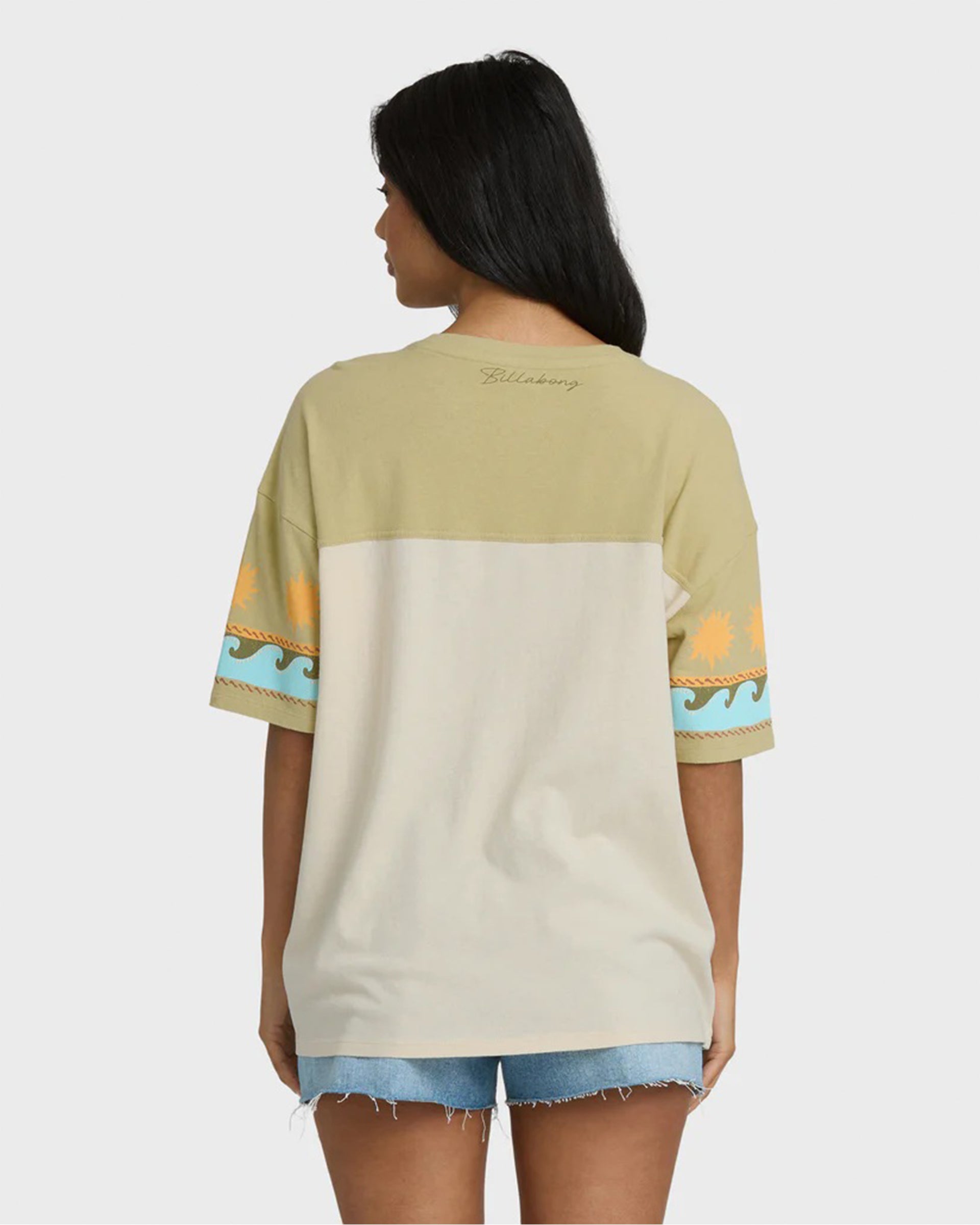 Split Palm S/S T-Shirt - White Cap