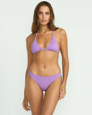Billabong Women's Summer High Multi Triangle Bikini Top - Paradise Purple