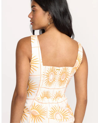 Billabong Women's Sunlit Sky Mini Dress - Salt Crystal