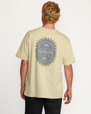Billabong Sun Rays Regular Short Sleeve T-Shirt - Desert