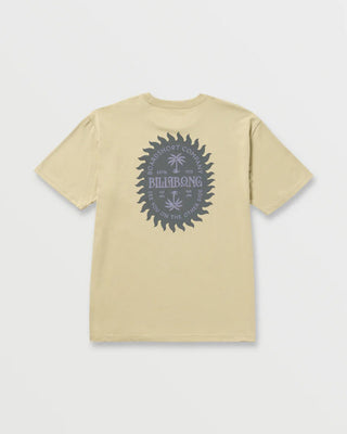 Billabong Sun Rays Regular Short Sleeve T-Shirt - Desert
