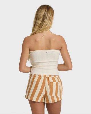 Billabong Women's Talley Tube Top - White Cap