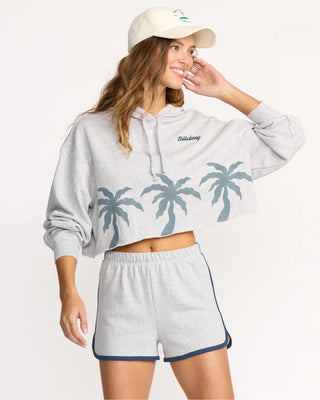 Billabong Women's Triple Palms Dolphin Shorts - Heather Grey