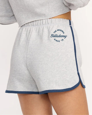 Billabong Women's Triple Palms Dolphin Shorts - Heather Grey