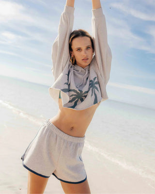 Billabong Women's Triple Palms Dolphin Shorts - Heather Grey