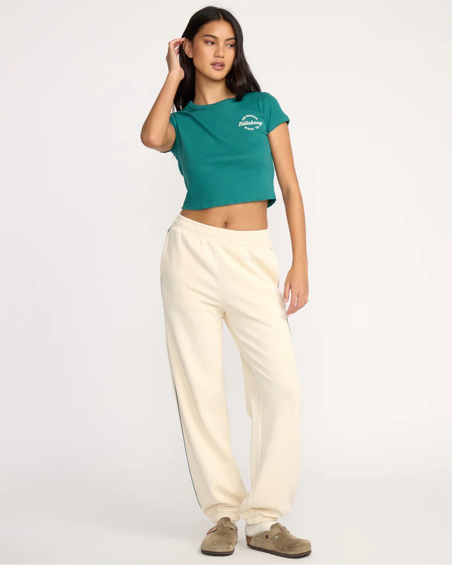 Billabong Women's Triple Palms Sweatpants - Whitecap