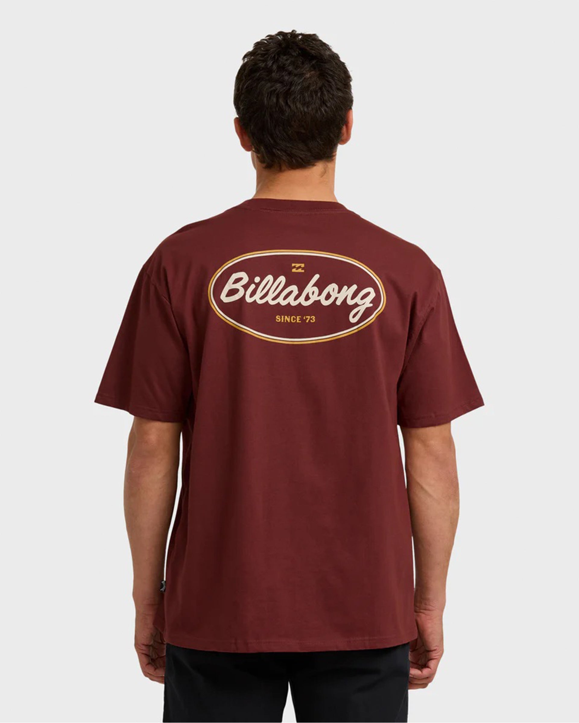 Billabong Walled Regular Short Sleeve T-Shirt - Plum