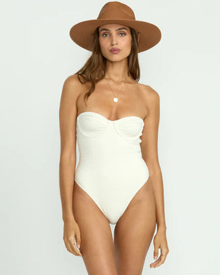 Billabong Women's Wander Over Hailey One-Piece Swimsuit - Salt Crystal