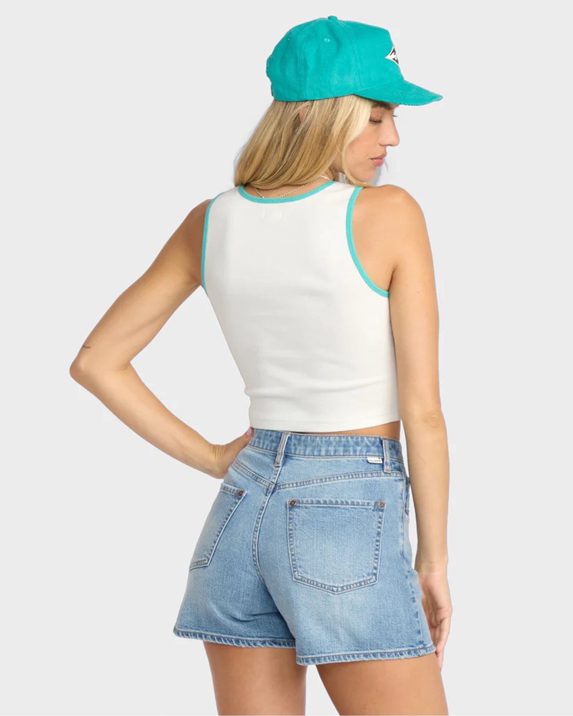 Billabong Women's Wave Out Tank Top - Light Grey