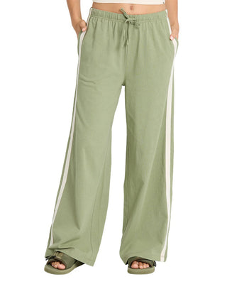 Billabong Women's Wave Stamp Pants - Army Green