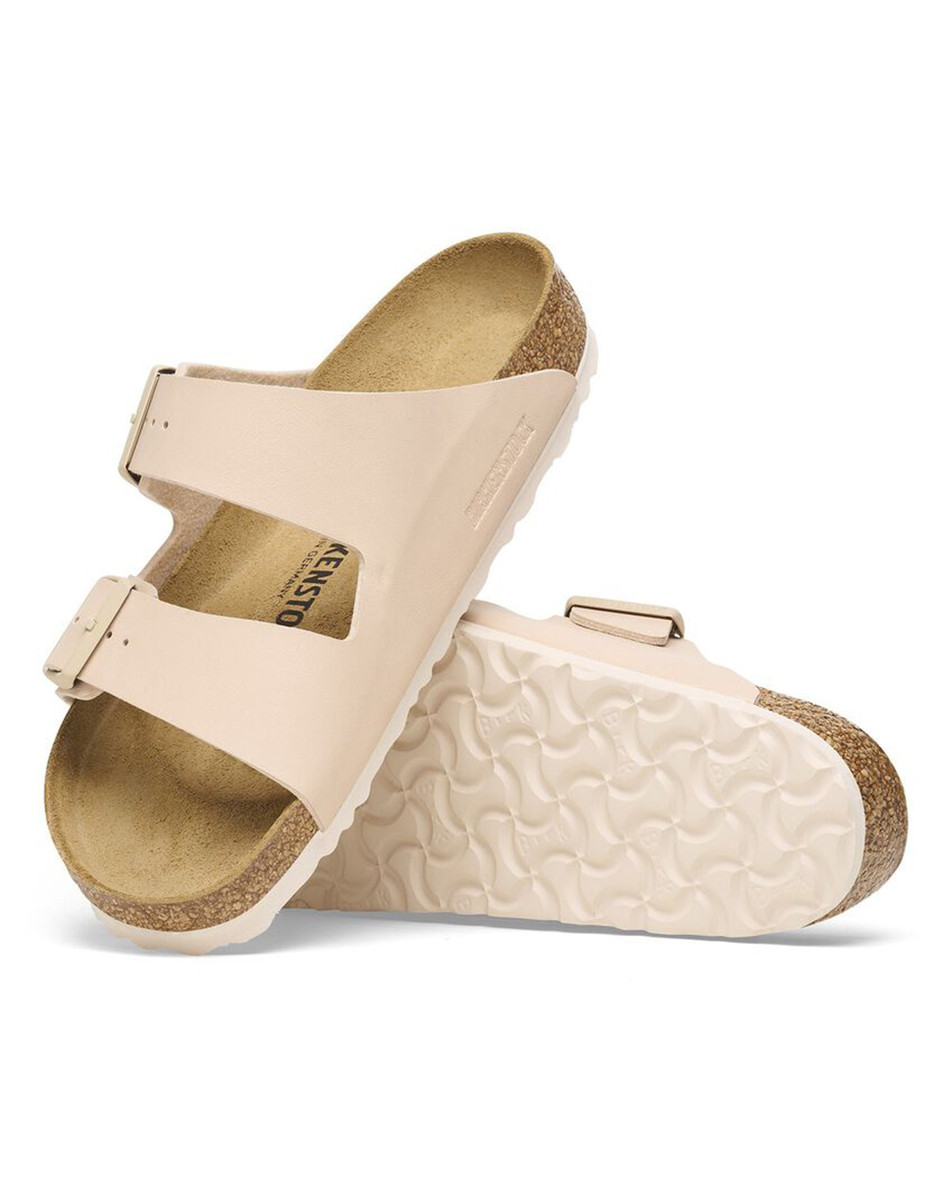 Birkenstock Arizona Birko-Flor (Narrow) (New Beige)