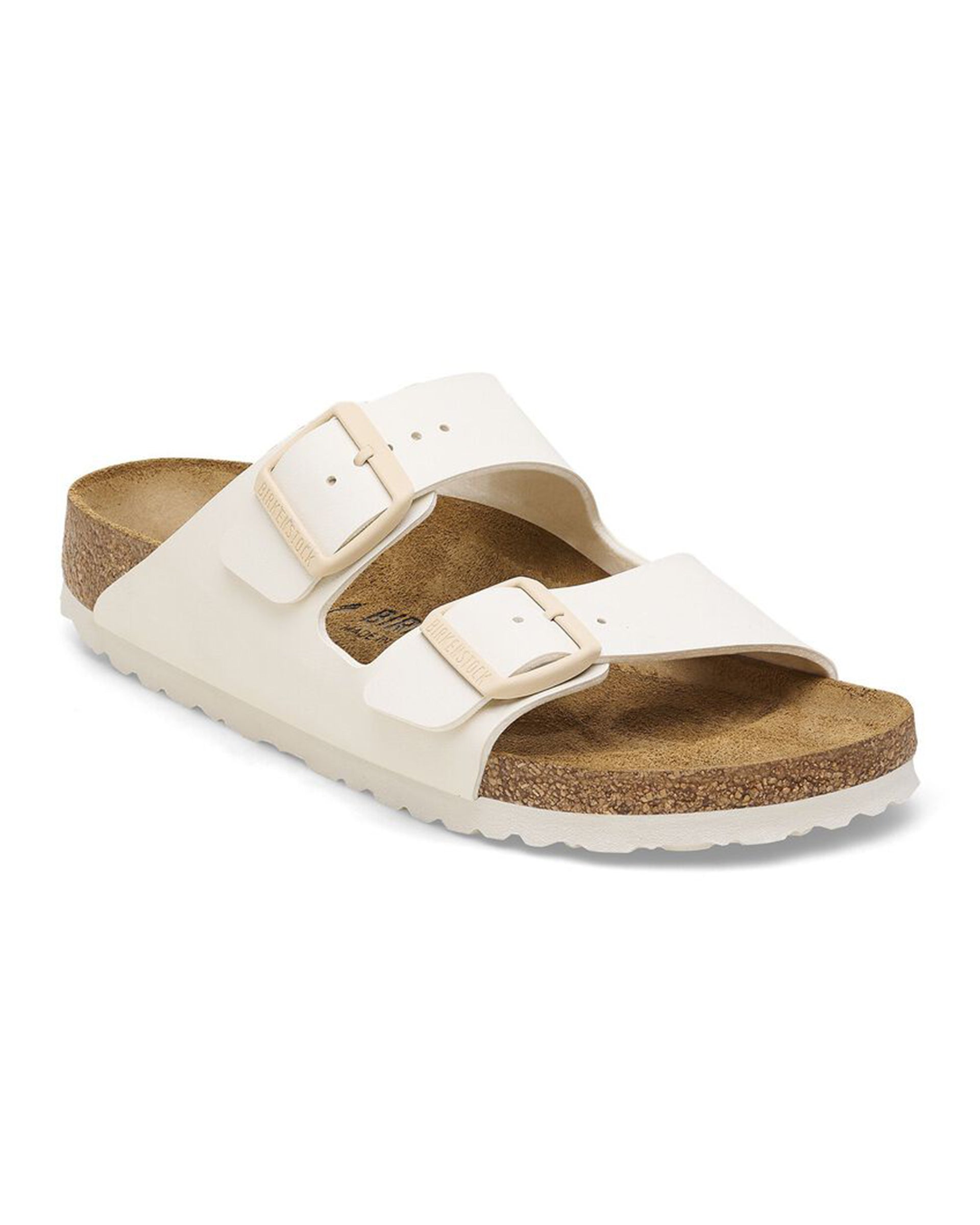 Birkenstock Arizona Birko-Flor (Narrow) (Eggshell)