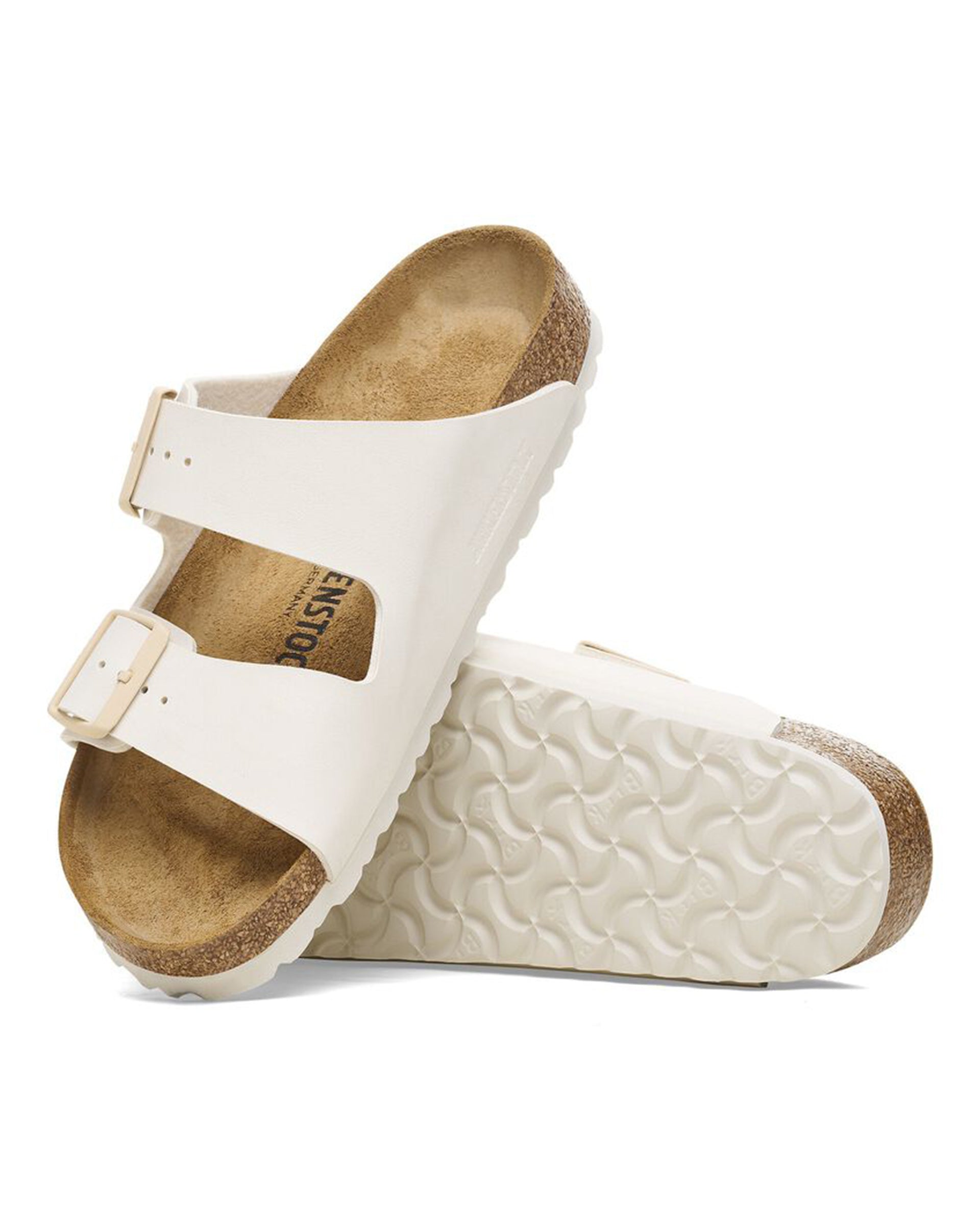 Birkenstock Arizona Birko-Flor (Narrow) (Eggshell)