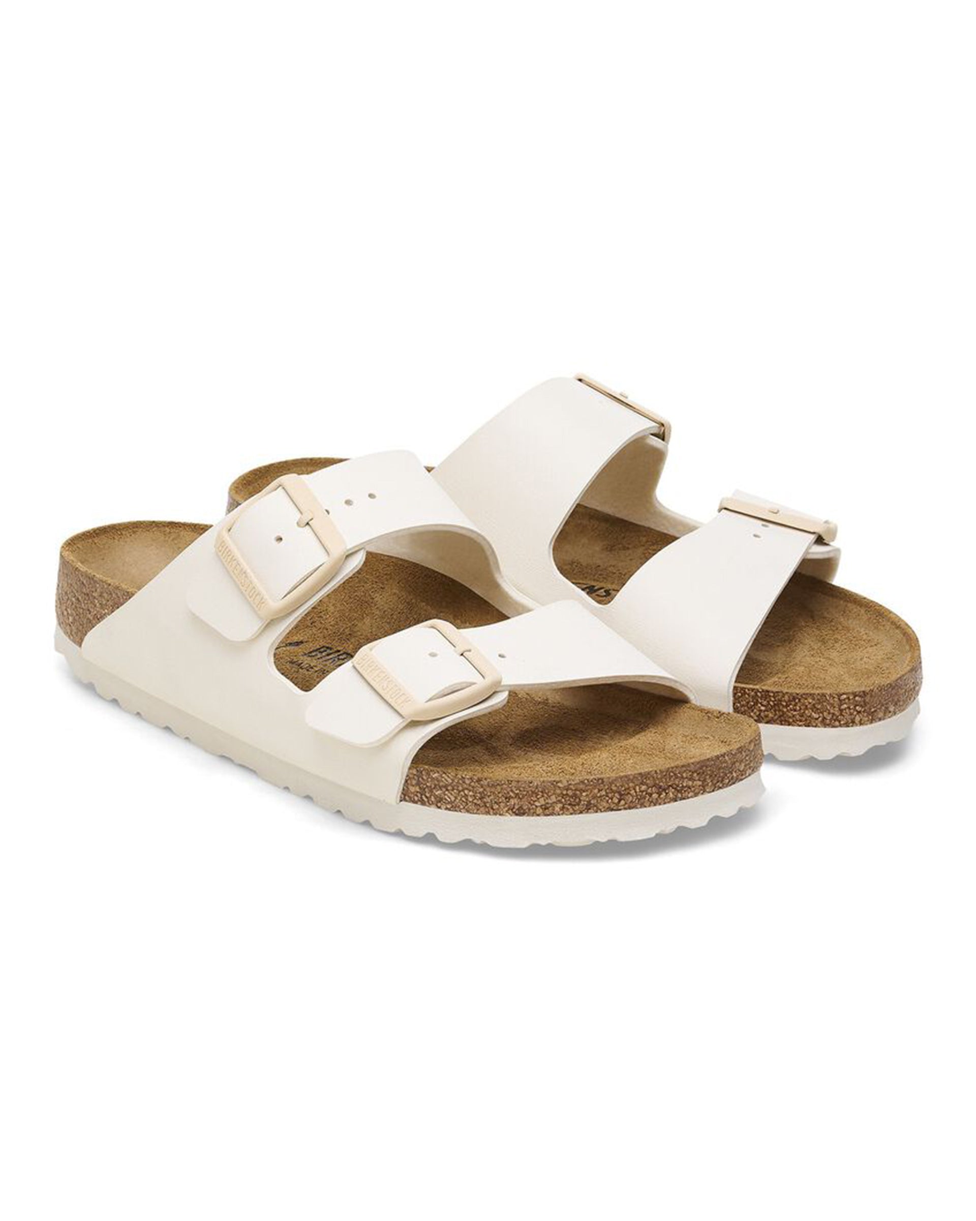 Birkenstock Arizona Birko-Flor (Narrow) (Eggshell)